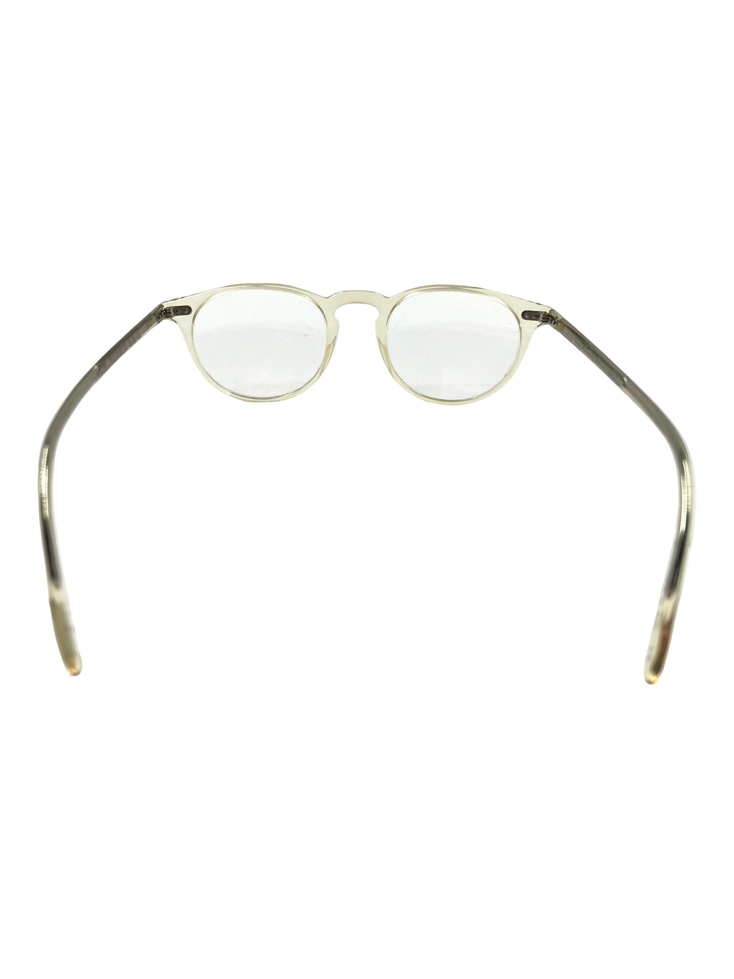 Oliver Peoples Riley-R Beige Opaque Eyeglasses