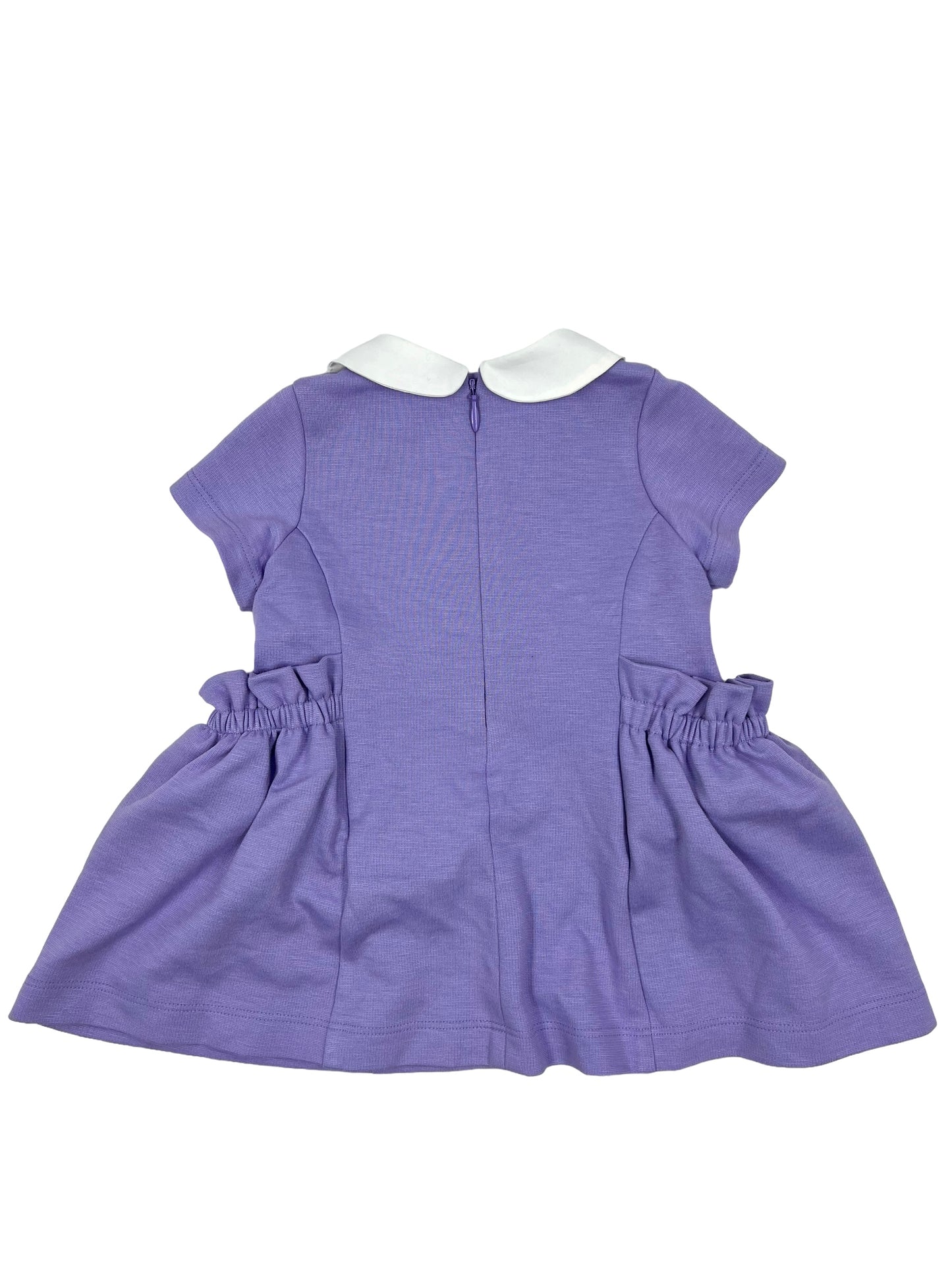 Fendi Baby Girl Size 3M Purple Logo Dress