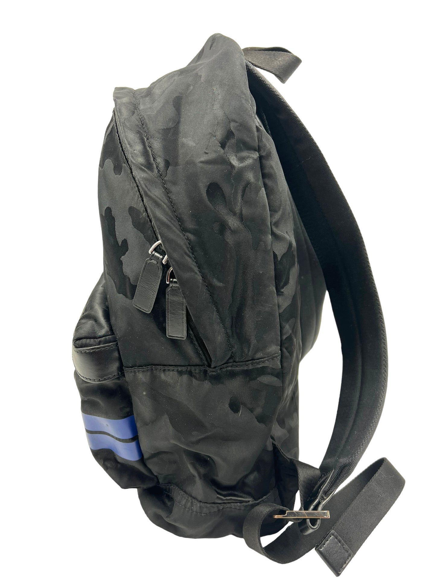 Michael Kors Black Kent Camo Nylon Tech Backpack