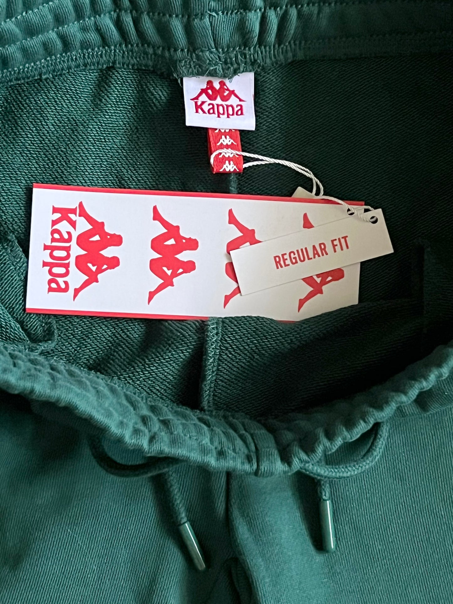 Kappa Size M Green Authentic Glitty Sweatpants