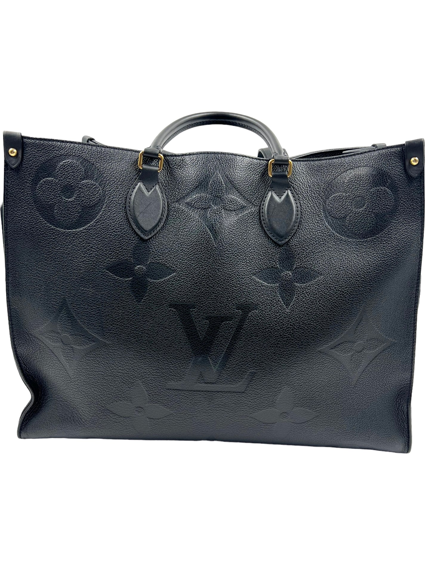 Louis Vuitton Black Empreinte OnTheGo GM Tote