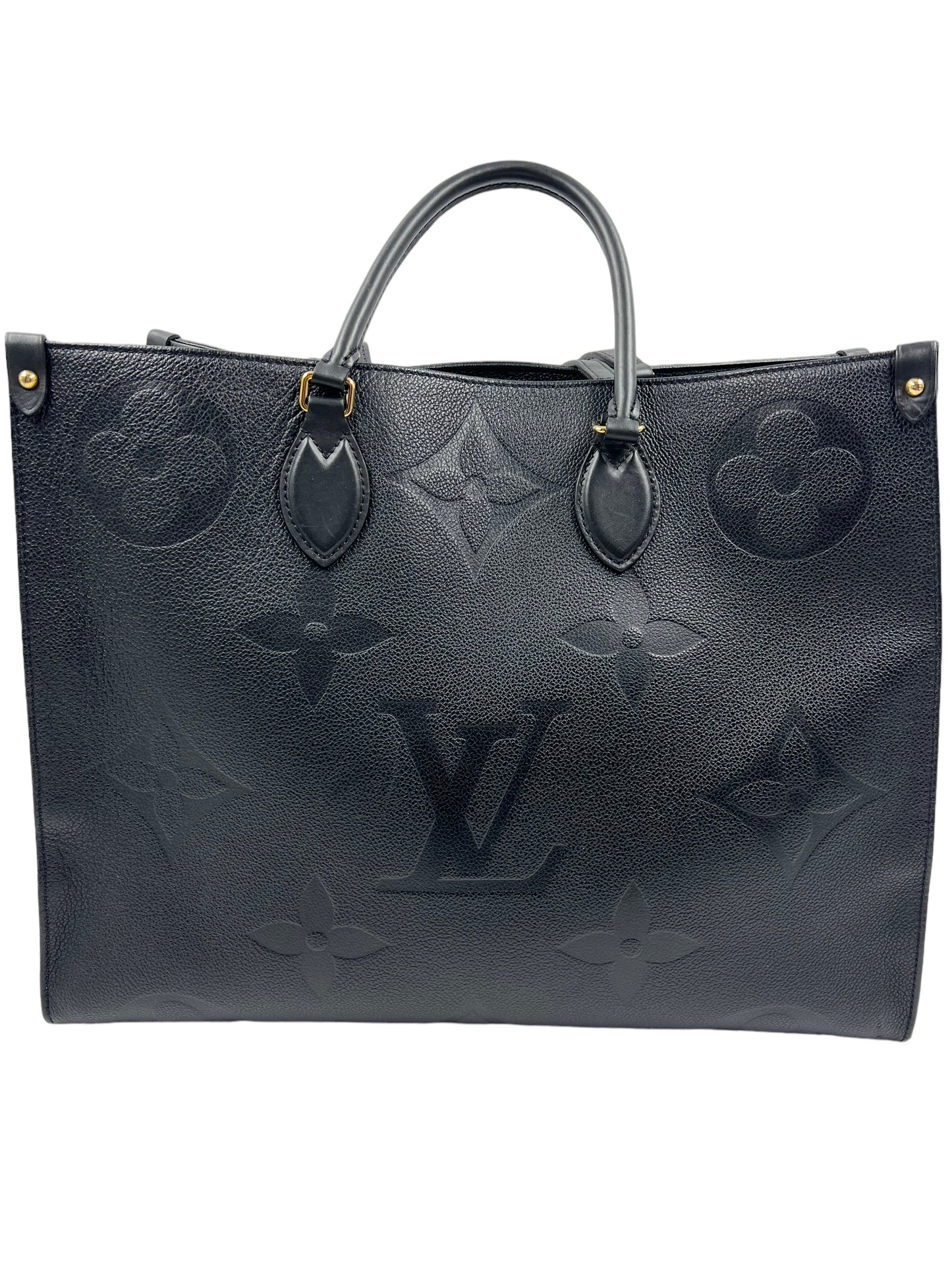 Louis Vuitton Black Empreinte OnTheGo GM Tote