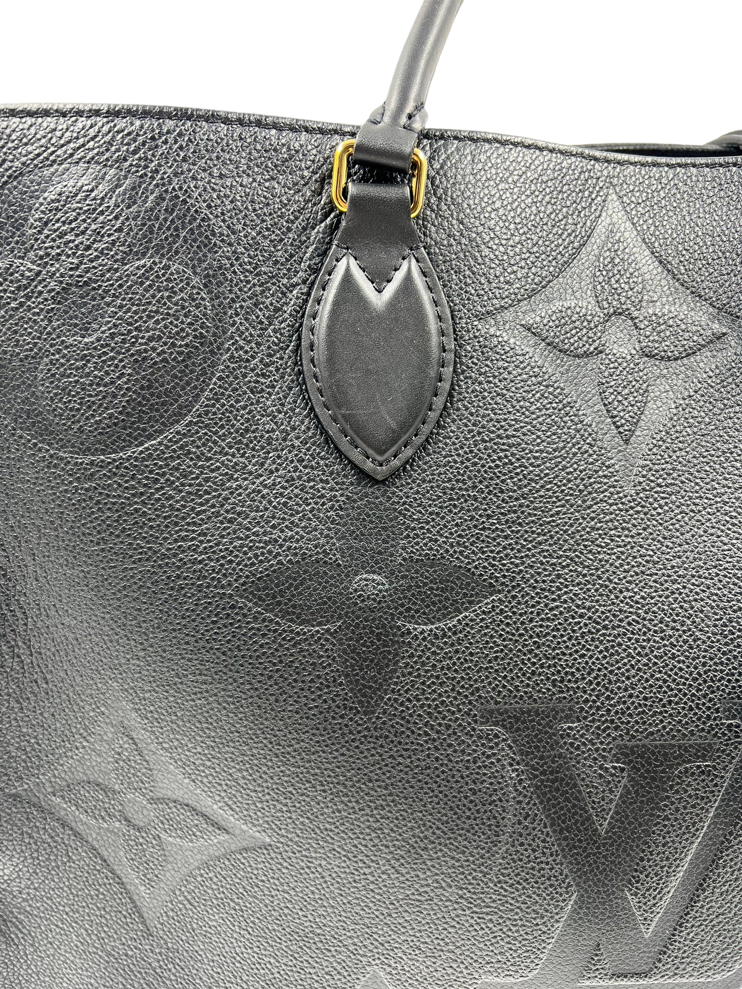 Louis Vuitton Black Empreinte OnTheGo GM Tote