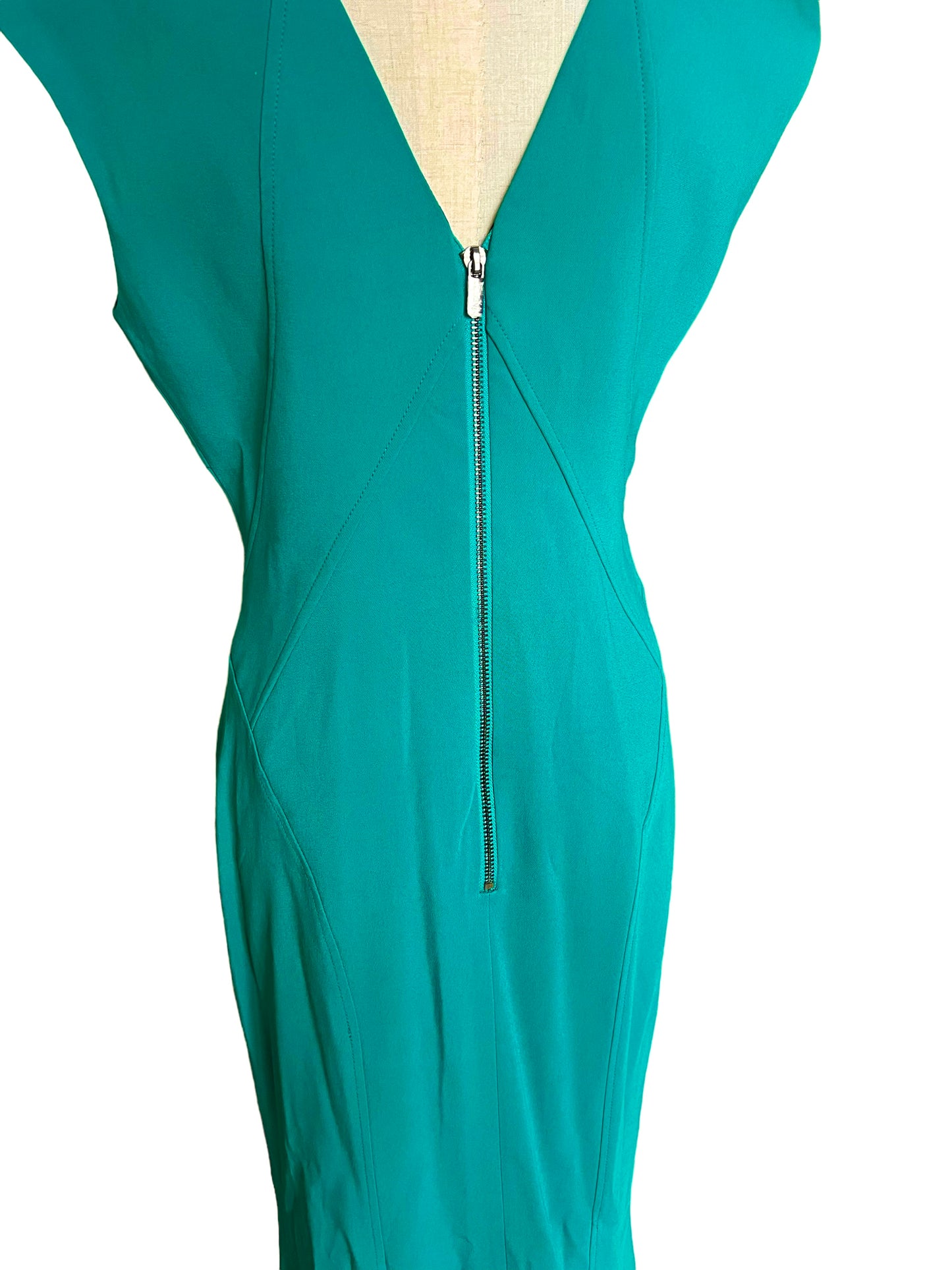 Ginger & Smart Size 12 Green Eternal Note Dress