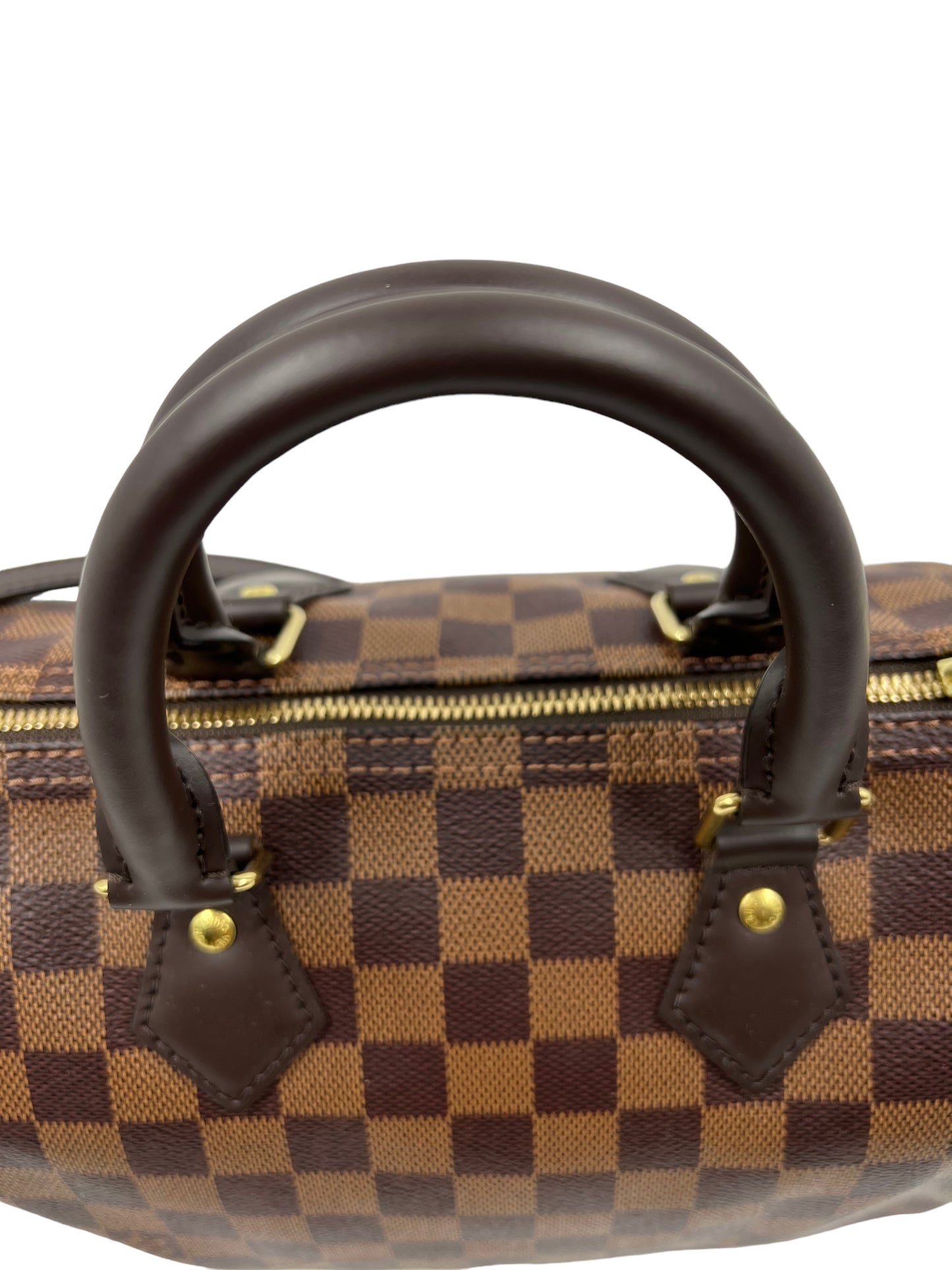 Louis Vuitton Damier Ebene Speedy 25 Bandouliere Handbag