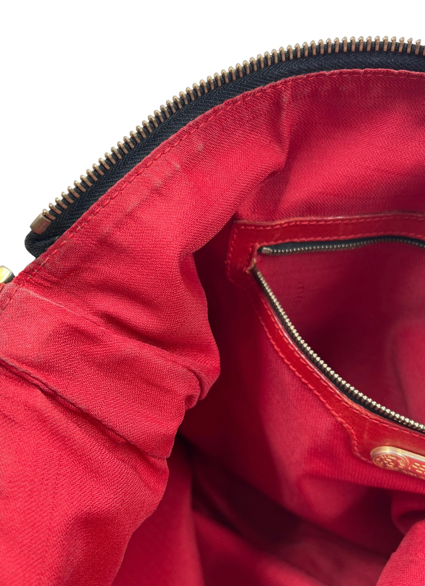 Fendi Vintage Cheetah Print Canvas Hobo Bag