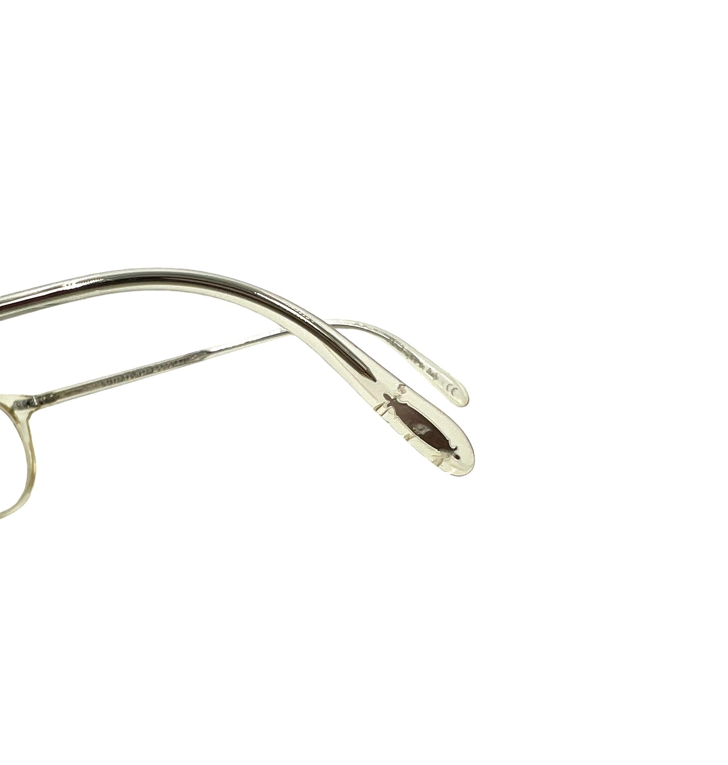 Oliver Peoples Riley-R Beige Opaque Eyeglasses