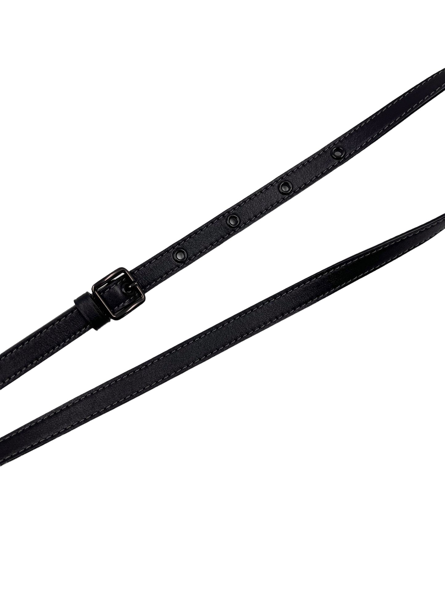 Coach Black Leather Quilted Heart Crossbody