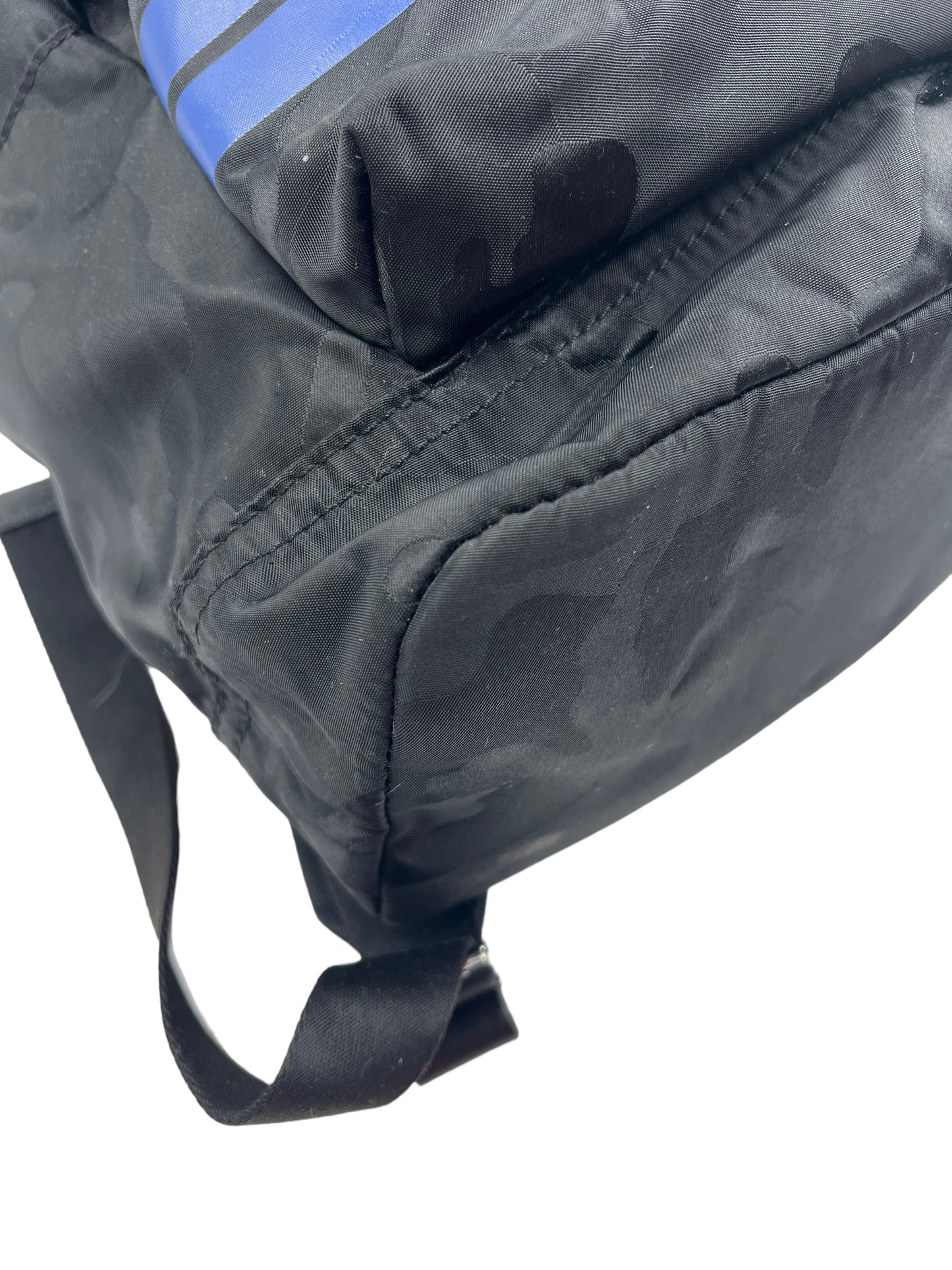 Michael Kors Black Kent Camo Nylon Tech Backpack