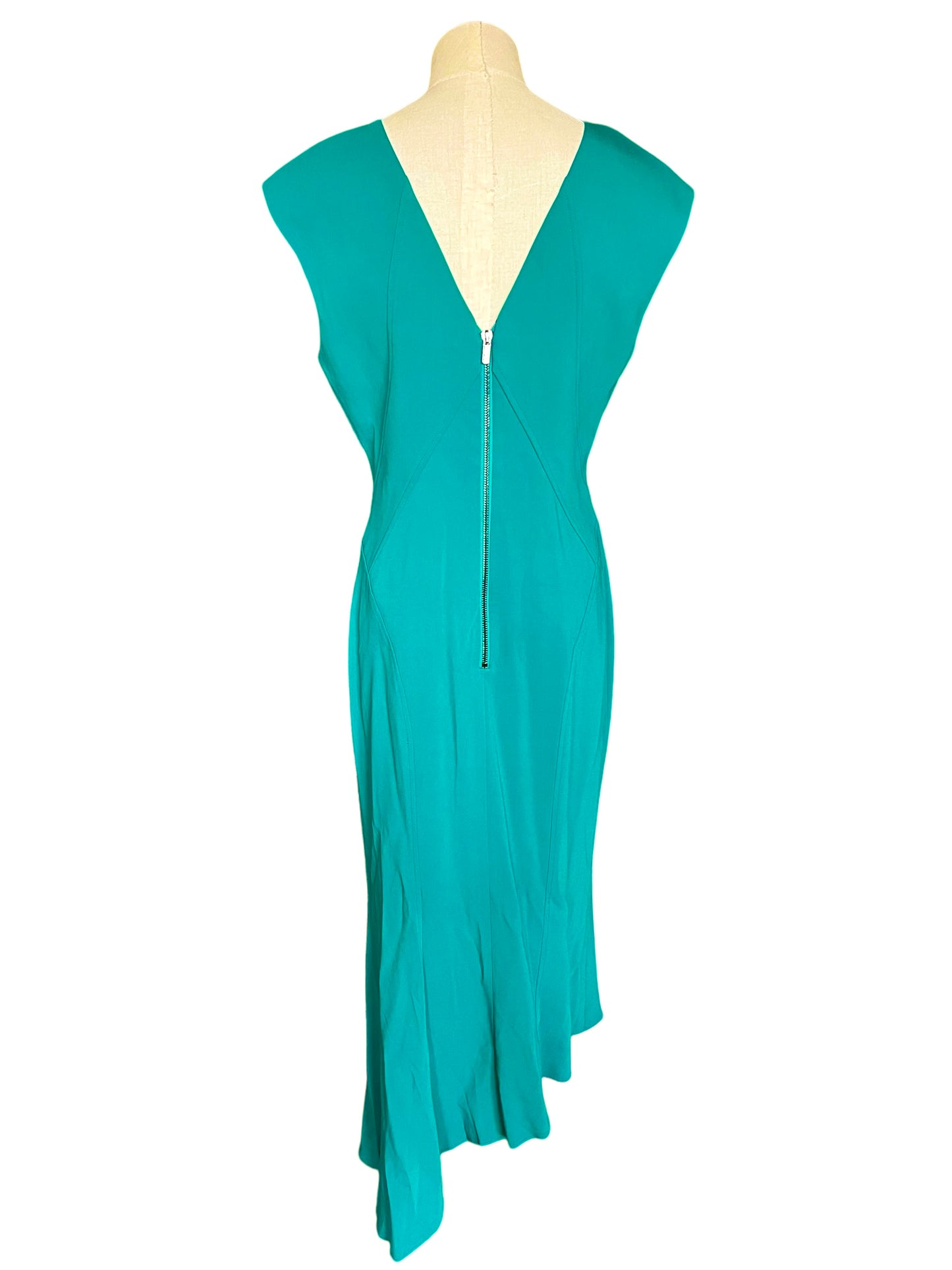 Ginger & Smart Size 12 Green Eternal Note Dress