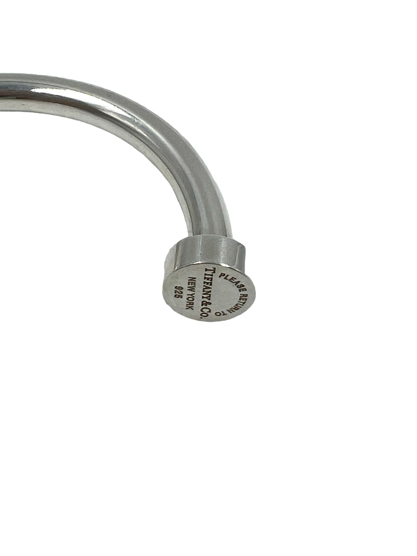 Tiffany & Co. Sterling Silver Narrow Circle Edge Cuff