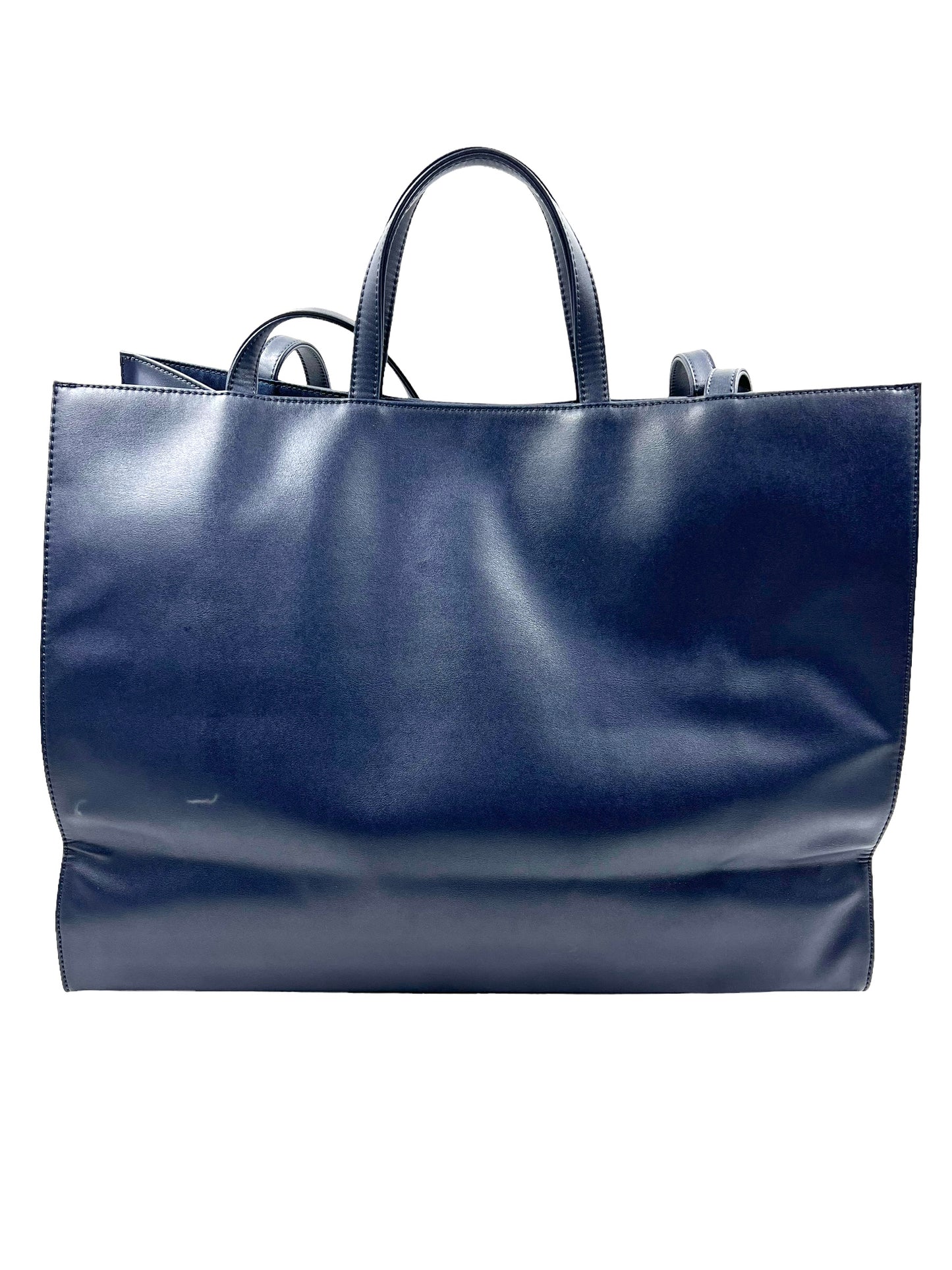 Telfar Navy Large Shopping Tote