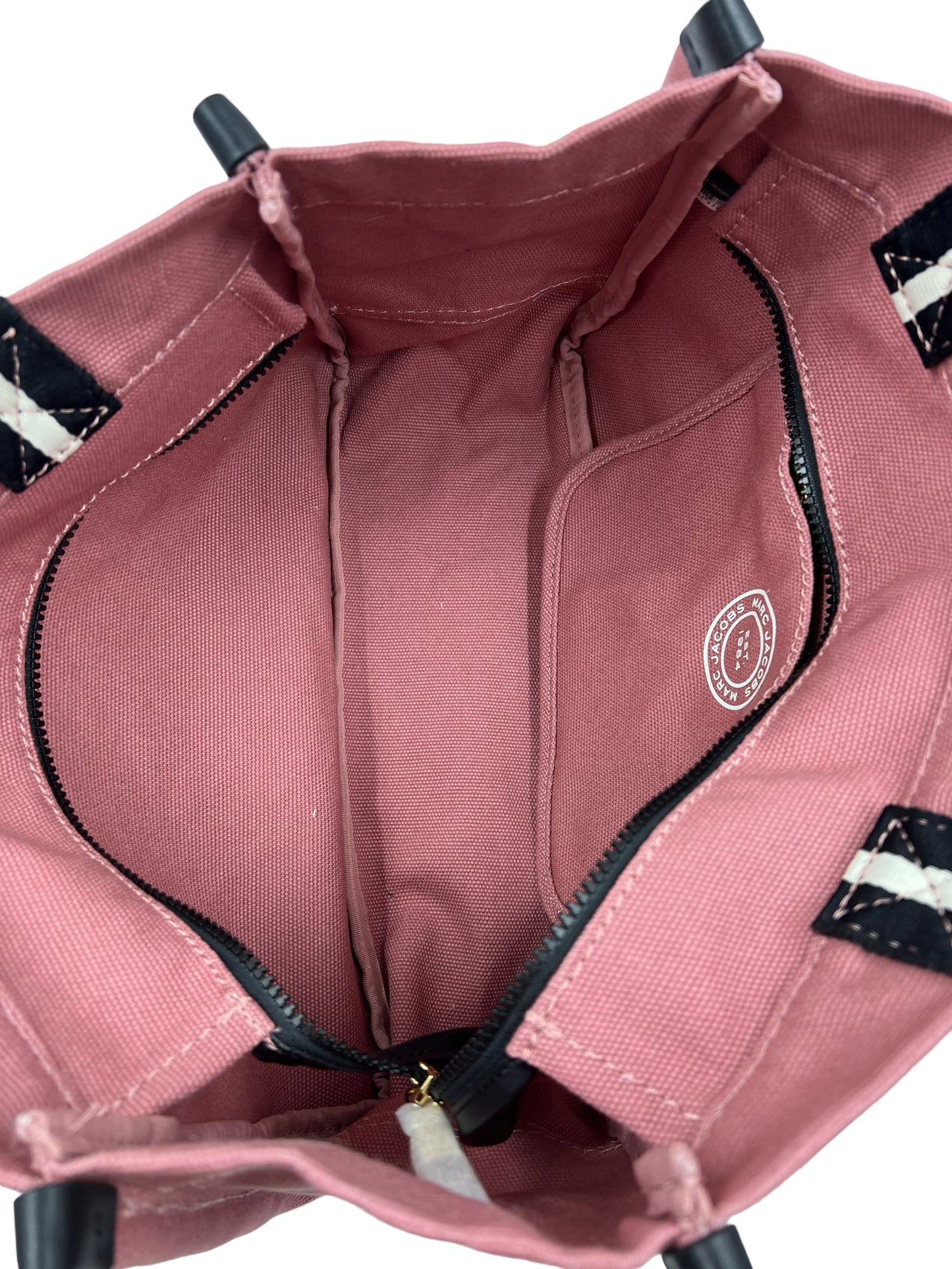 Marc Jacobs Dusty Rose Medium Signet Canvas Tote