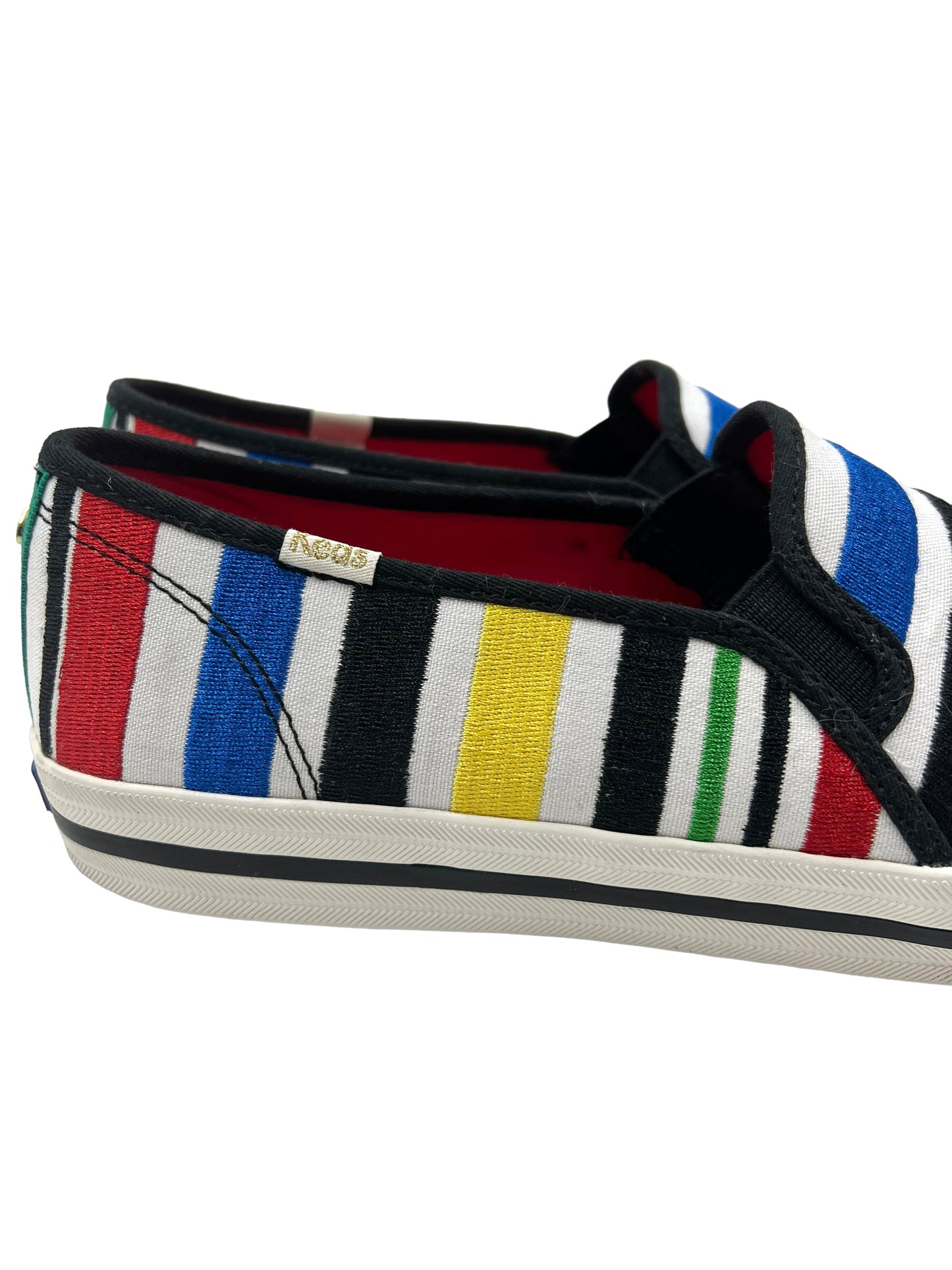 Keds x Kate Spade Stripe Size 10 Slip On Sneakers