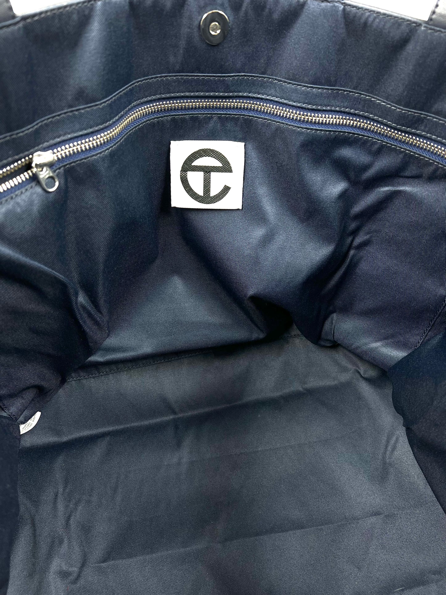 Telfar Navy Large Shopping Tote