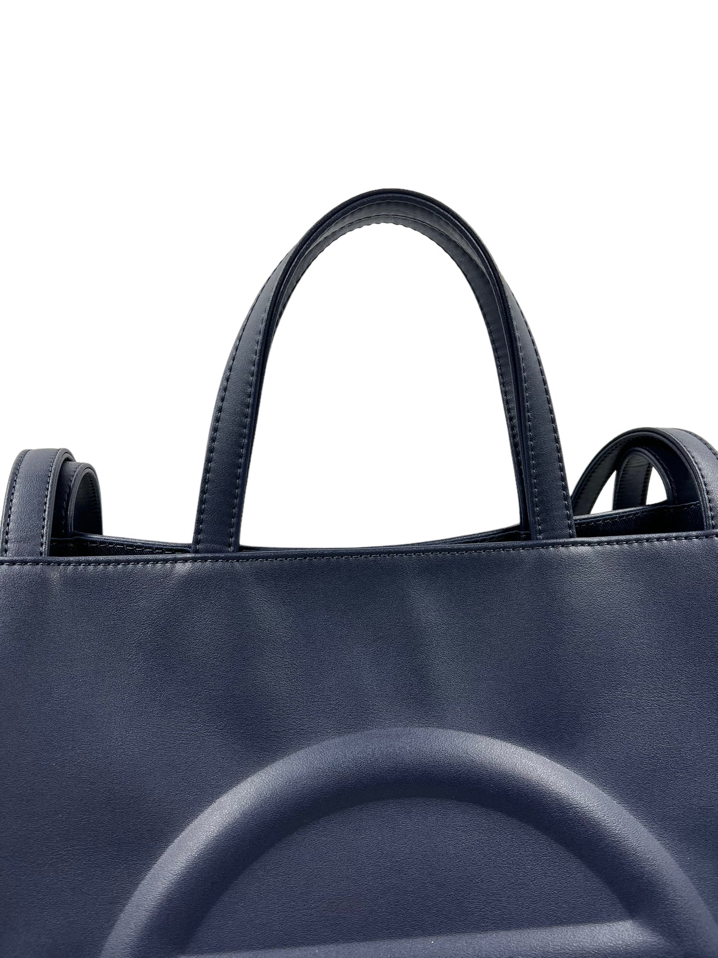 Telfar Navy Large Shopping Tote