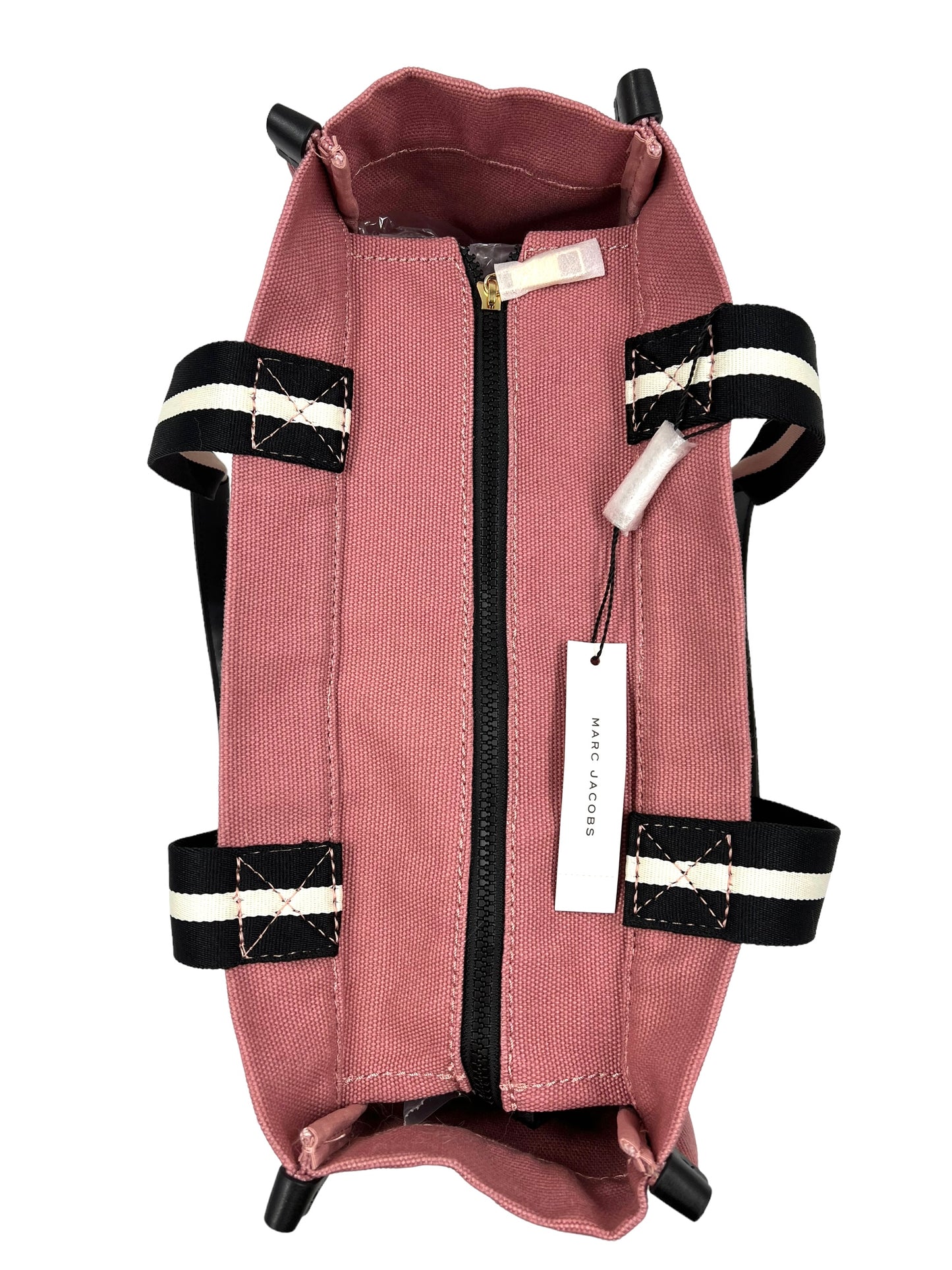 Marc Jacobs Dusty Rose Medium Signet Canvas Tote