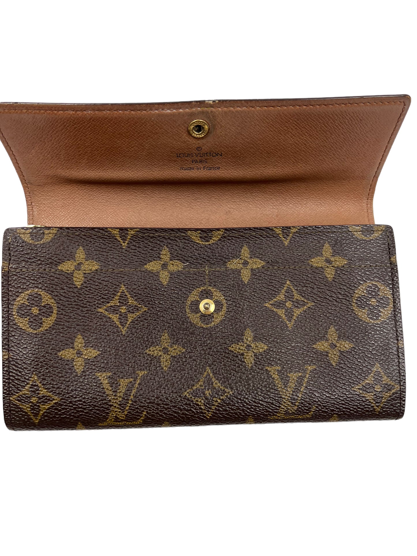 Louis Vuitton Monogram Pochette Porte Monnaie Wallet