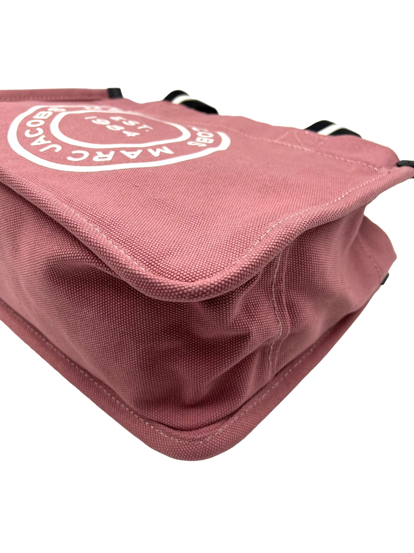 Marc Jacobs Dusty Rose Medium Signet Canvas Tote