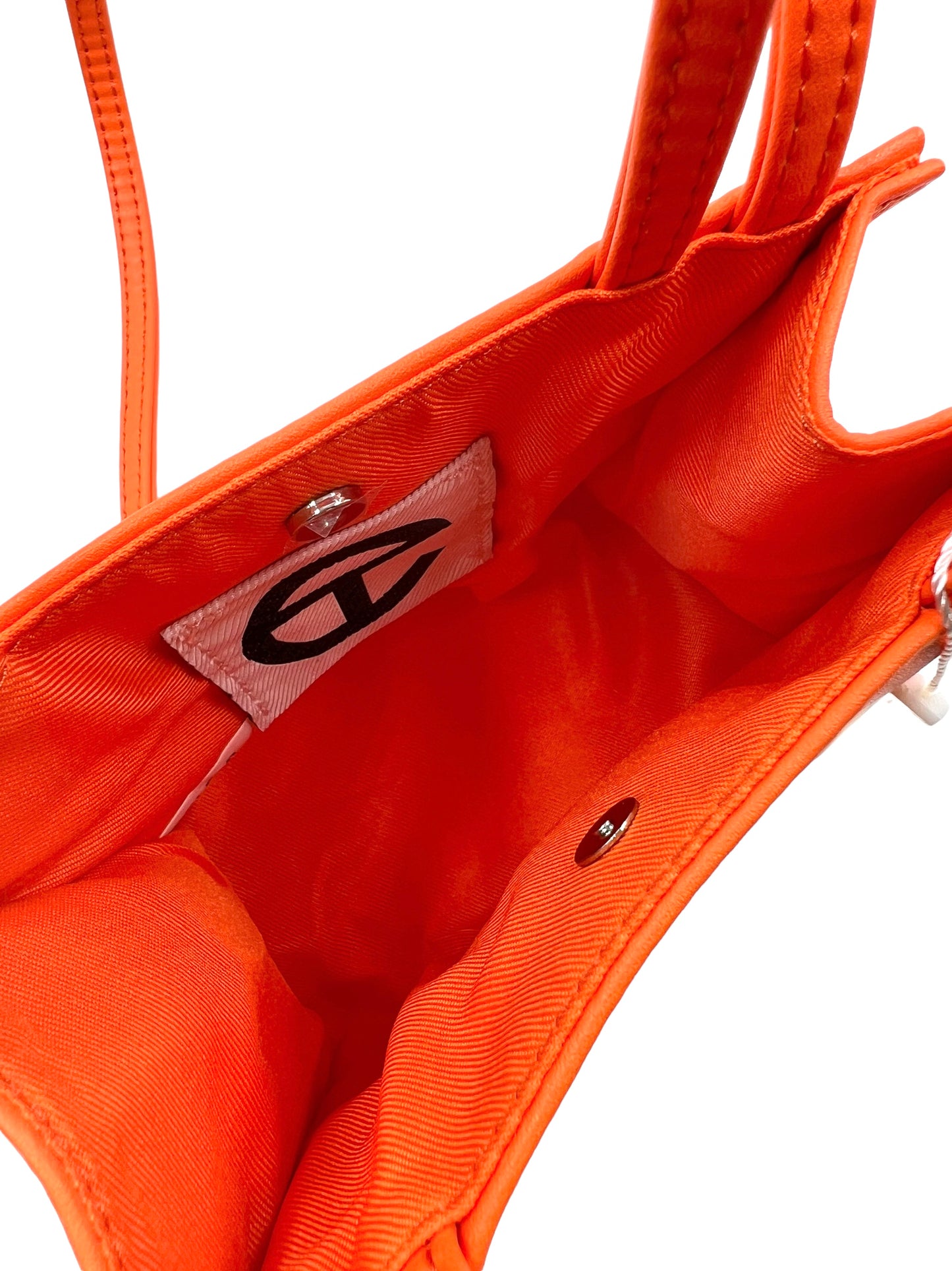 Telfar Orange Small Shopping Tote