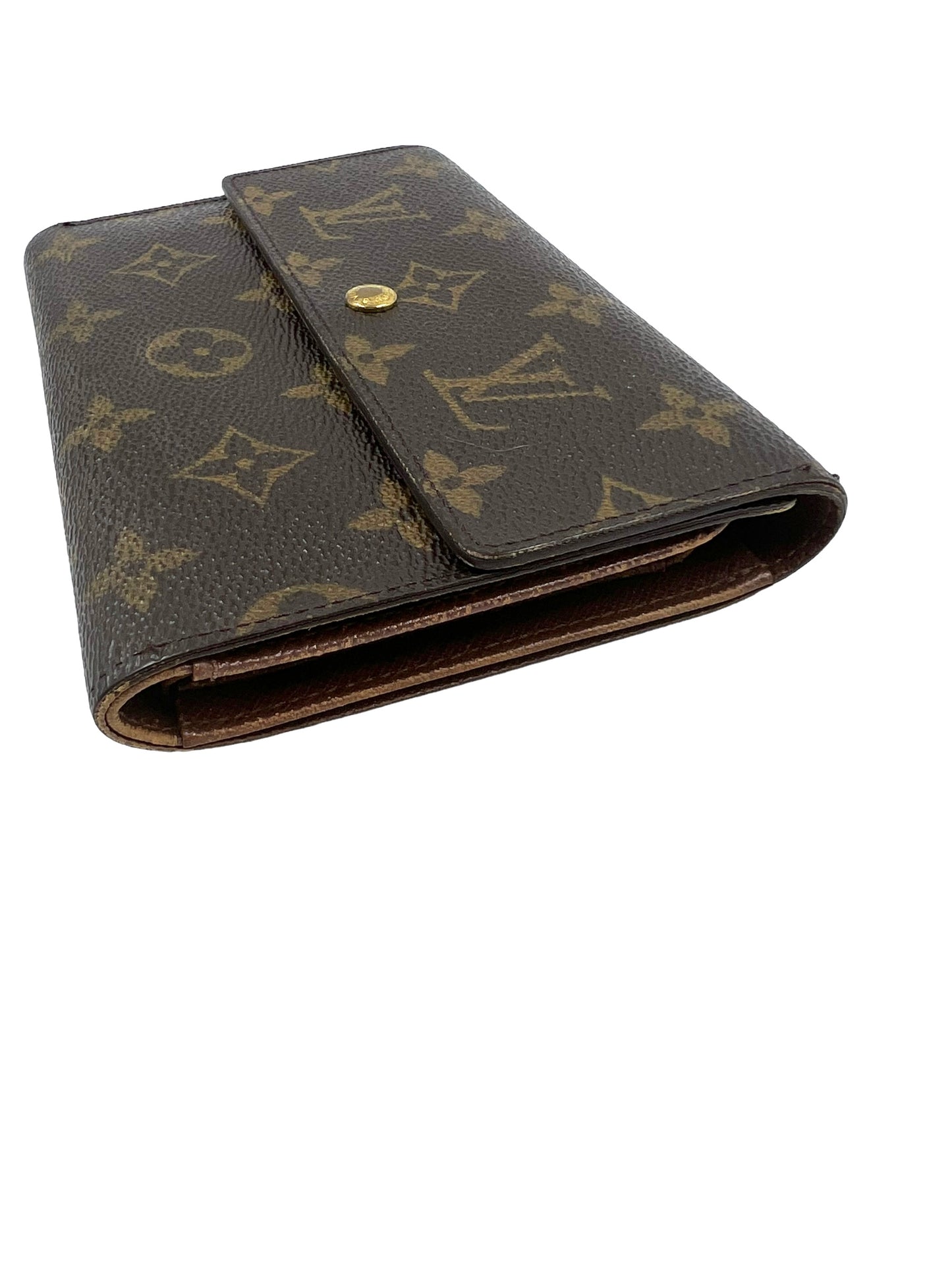 Louis Vuitton Monogram Compact Porte Tresor Etui Papiers Wallet