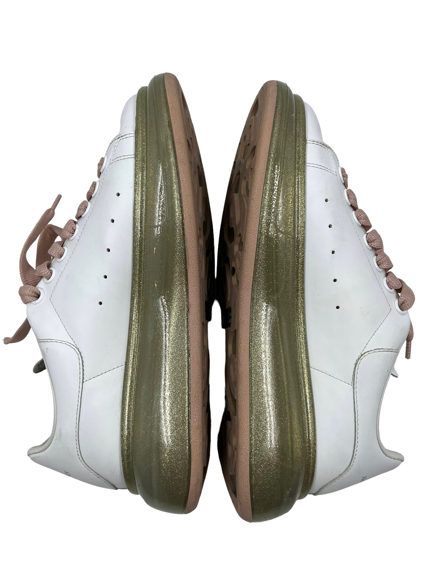 Alexander McQueen Size 39 White 'Larry' Sneakers