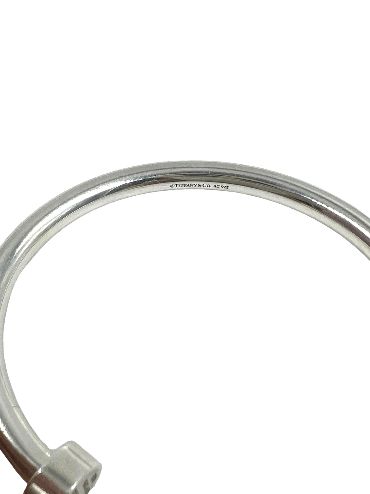 Tiffany & Co. Sterling Silver Narrow Circle Edge Cuff