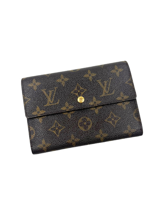 Louis Vuitton Monogram Compact Porte Tresor Etui Papiers Wallet