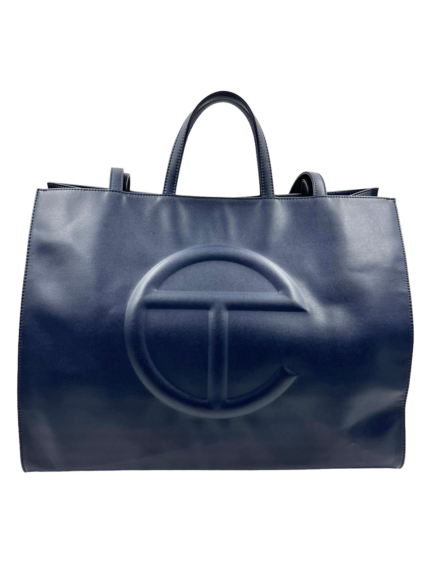 Telfar Navy Large Shopping Tote