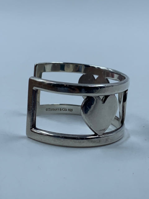 Tiffany & Co Sterling Silver Heart Cuff