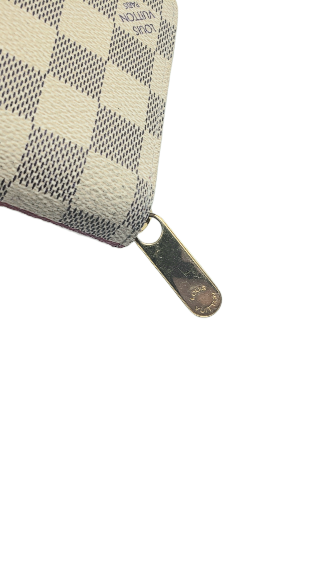 Louis Vuitton Damier Azur Christmas Animation Giraffe Zippy Wallet