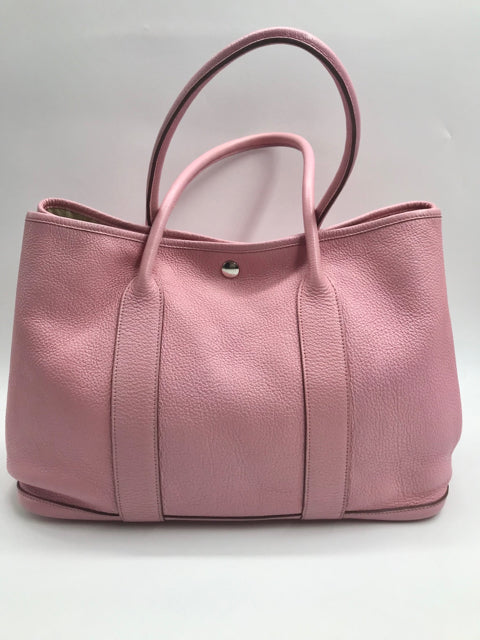 Hermes Pink Negonda Leather Garden Party 36 Size 36 Tote