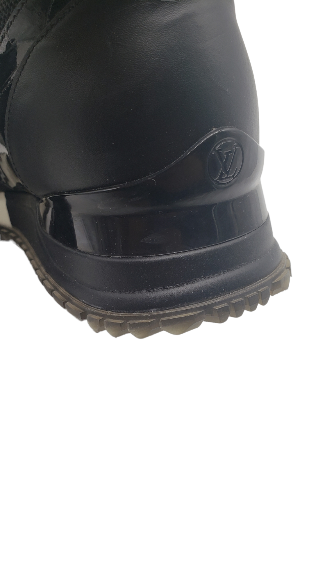 Louis Vuitton Black Run Away Size 37.5 Sneakers