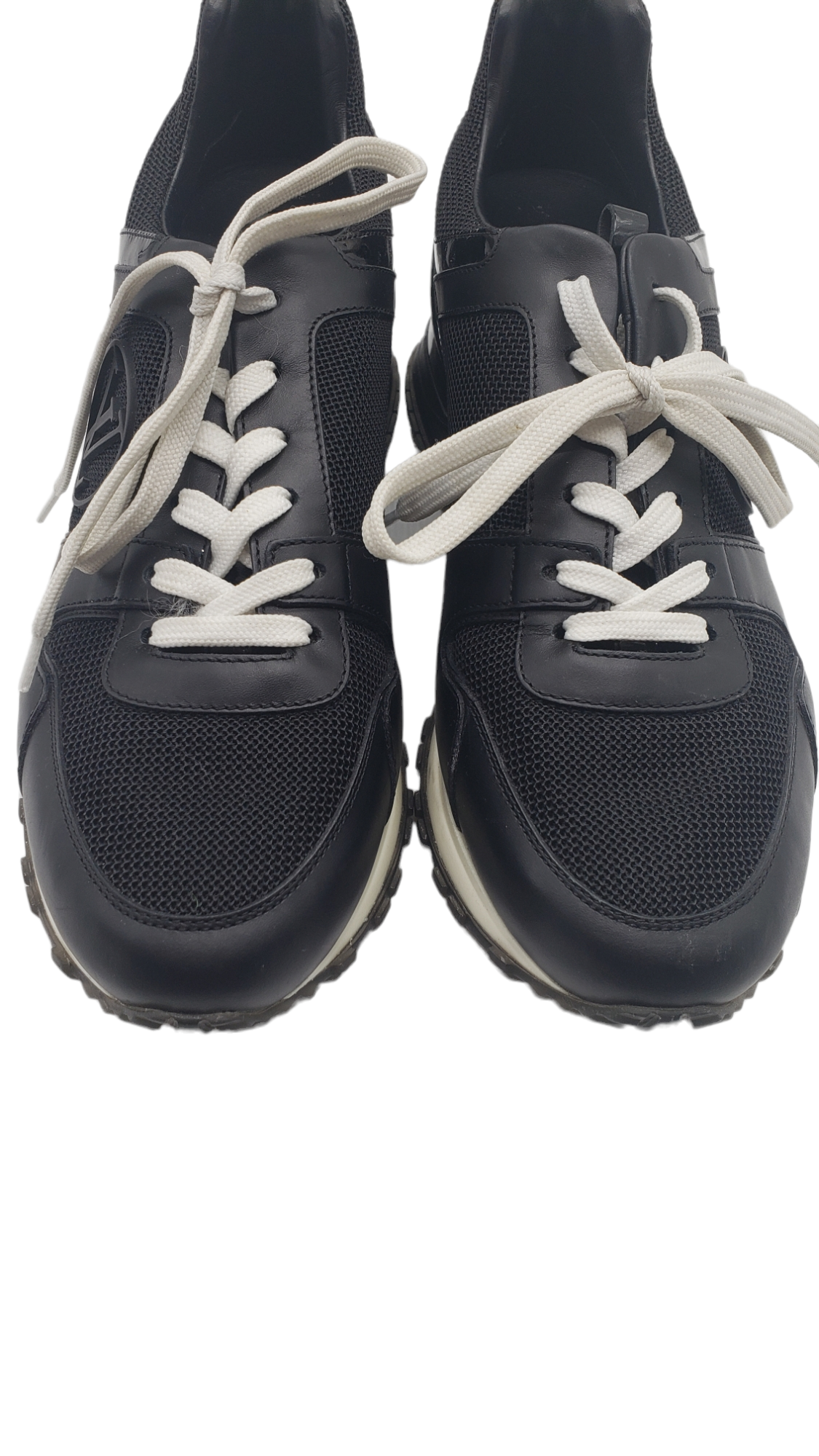 Louis Vuitton Black Run Away Size 37.5 Sneakers