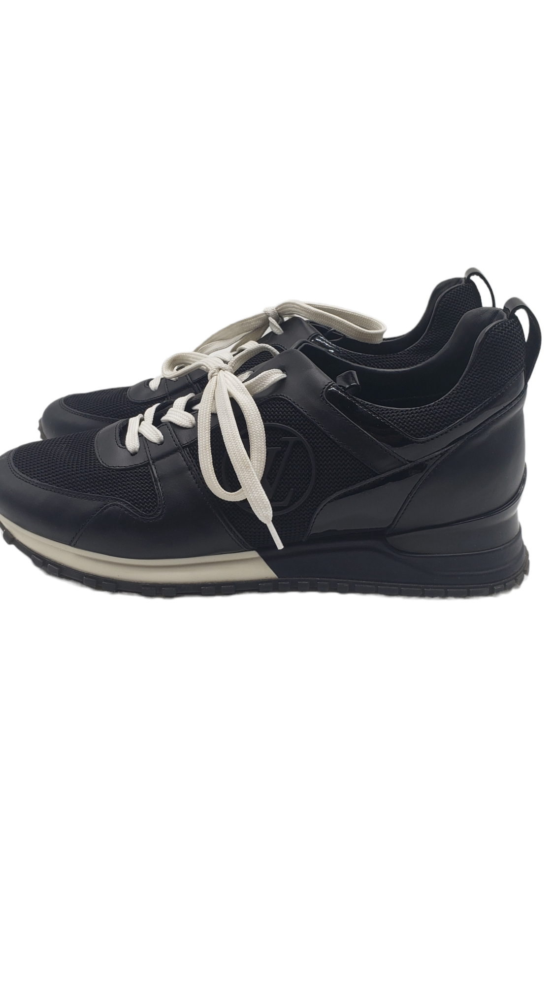 Louis Vuitton Black Run Away Size 37.5 Sneakers