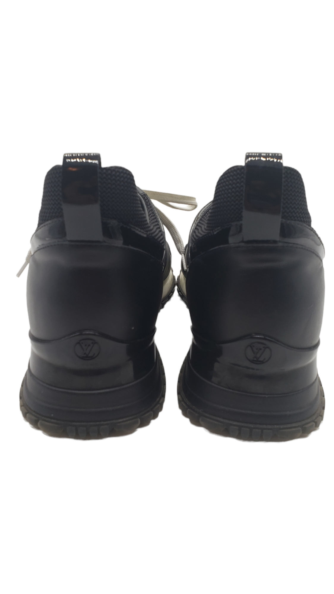 Louis Vuitton Black Run Away Size 37.5 Sneakers