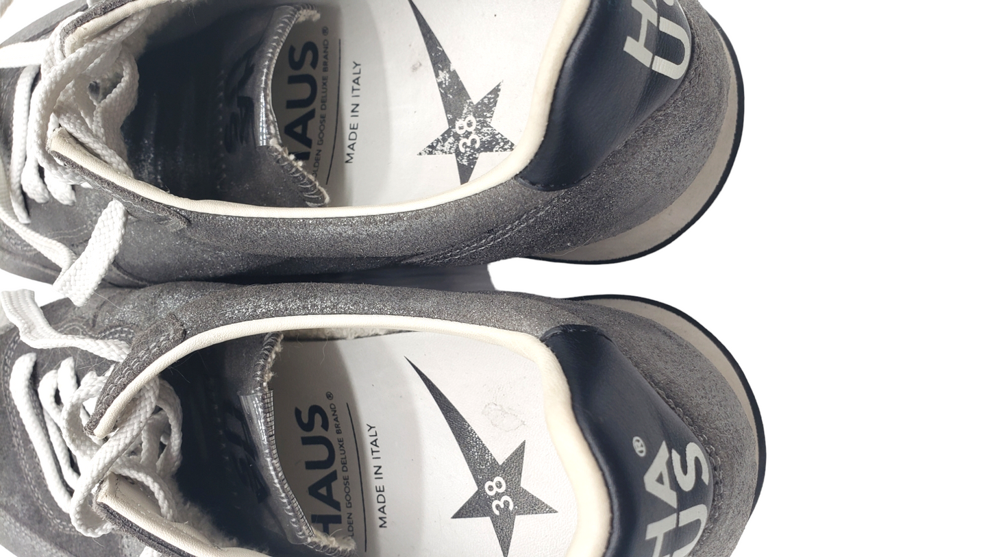 Golden Goose x Haus Silver Size 38 Sneakers