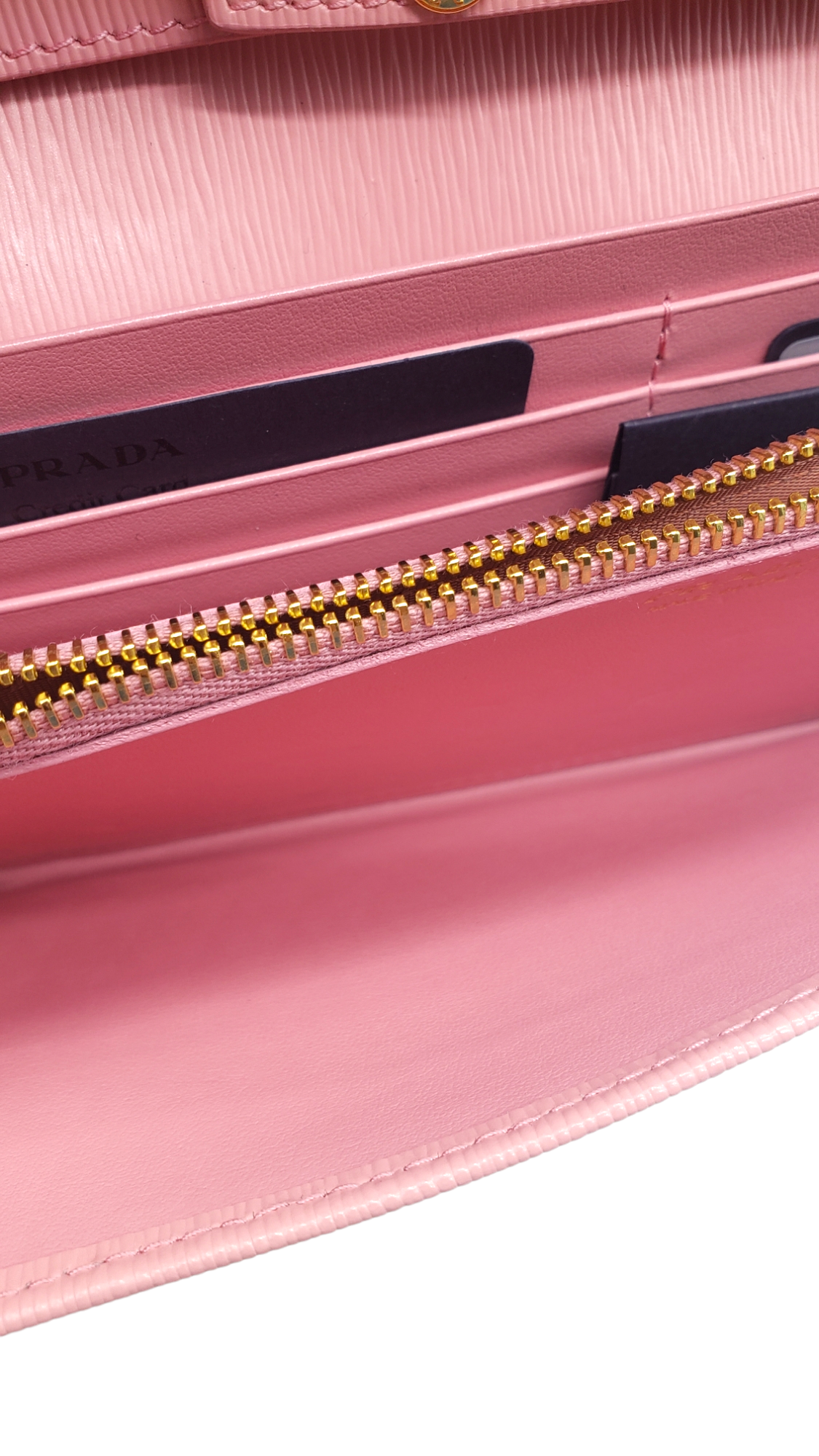 Prada Pink Textured Leather WOC