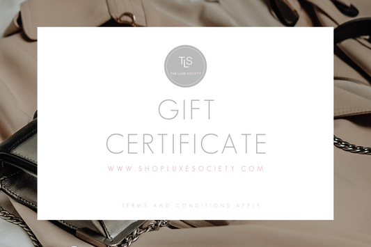 The Luxe Society e-Gift Card