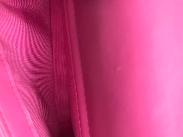 Chanel Pink Calfskin 2021 Small Flap Pouch Handbag