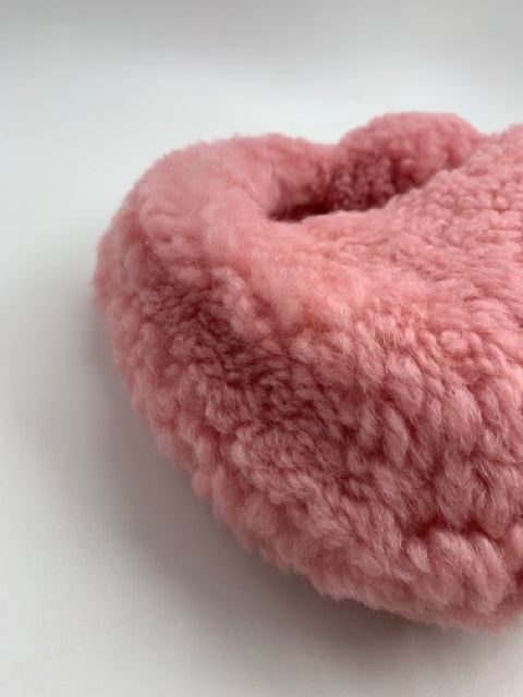 Bottega Veneta Pink Popsicle Shearling Mini Jodie Handbag