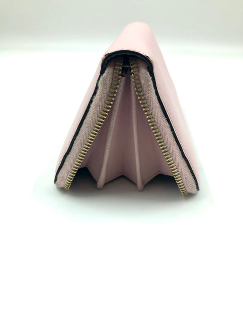 Fendi Peonia Pink Long is Leather Wallet