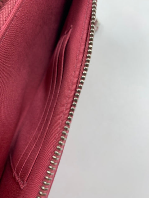 Chanel Pink Calfskin Boy Double Zip WOC