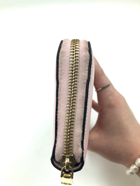 Fendi Peonia Pink Long is Leather Wallet