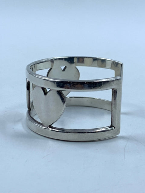 Tiffany & Co Sterling Silver Heart Cuff
