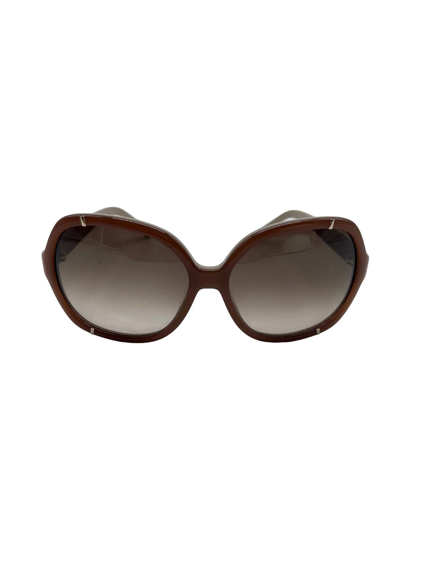 Chloe Tan Overize CE619S Sunglasses