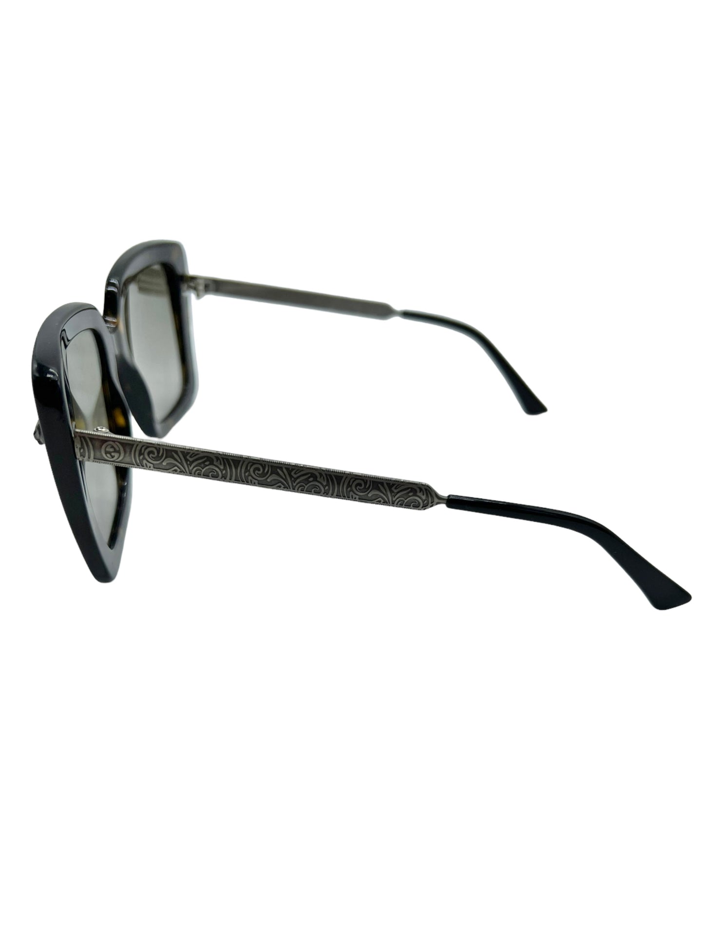 Gucci Tortoise Oversize GG0216S Sunglasses