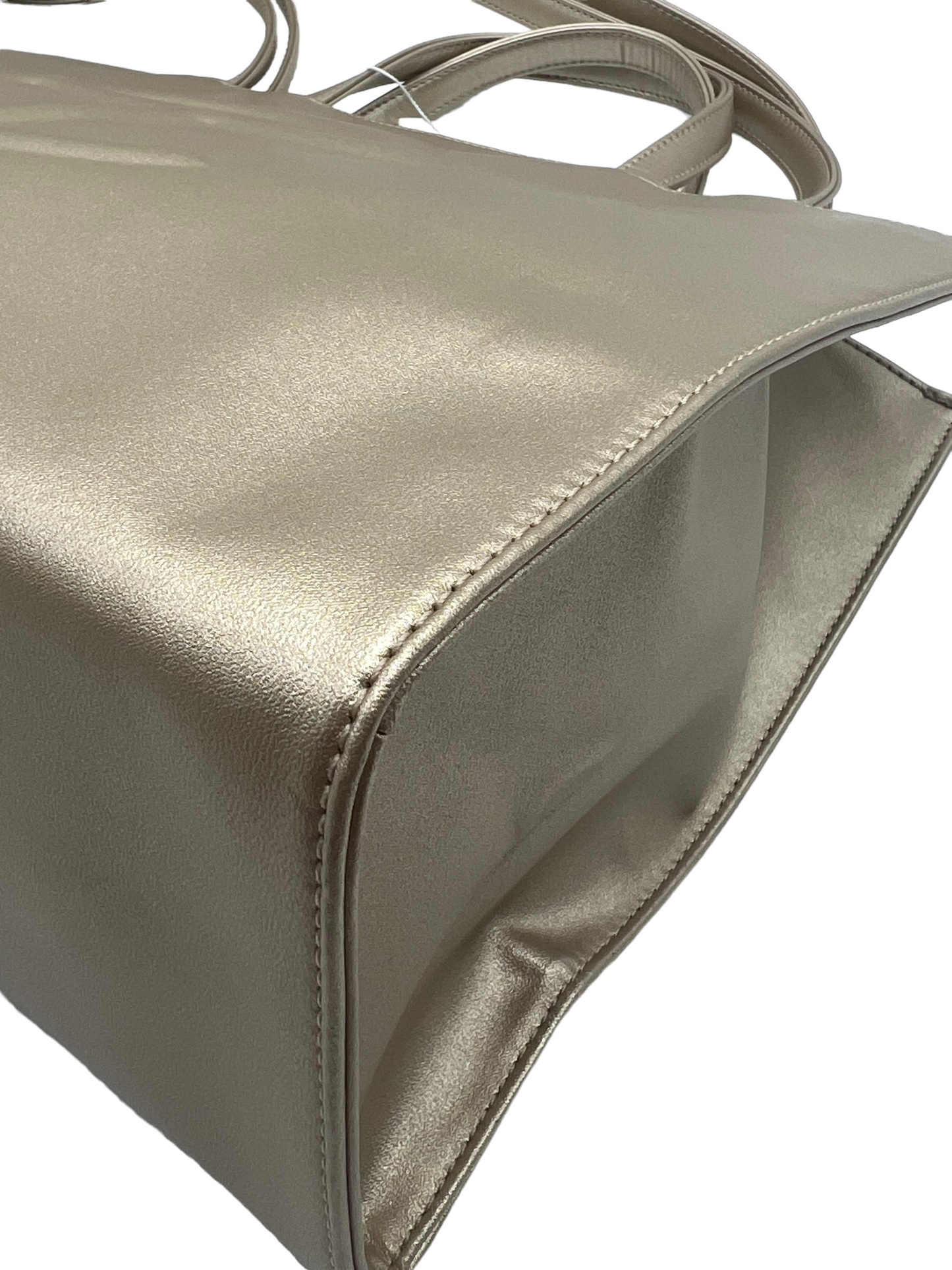 Telfar Vegan Leather Medium Gold Shopper