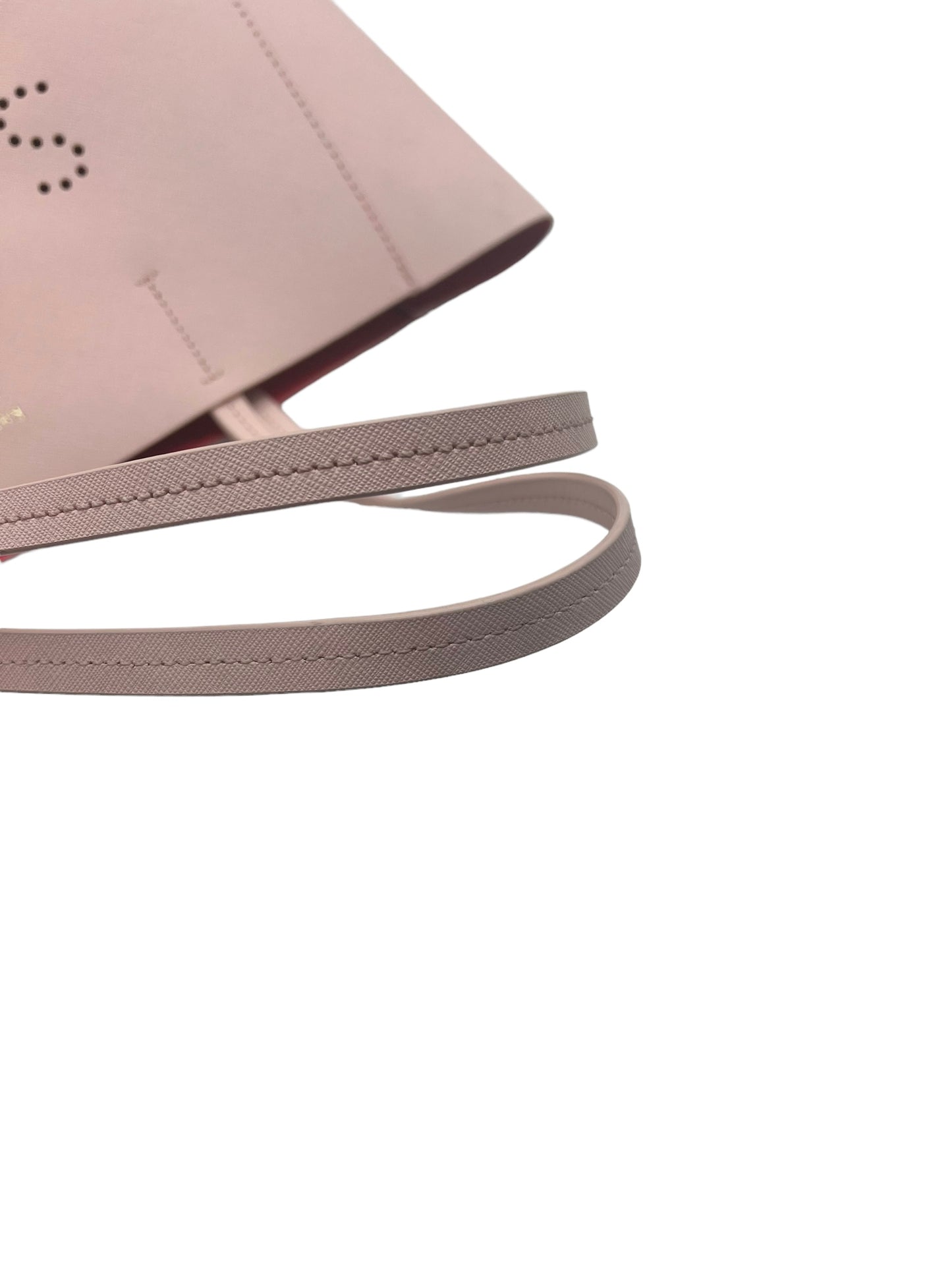 Kate Spade Pink Hallie 'Skirt The Rules' Perforated Tote