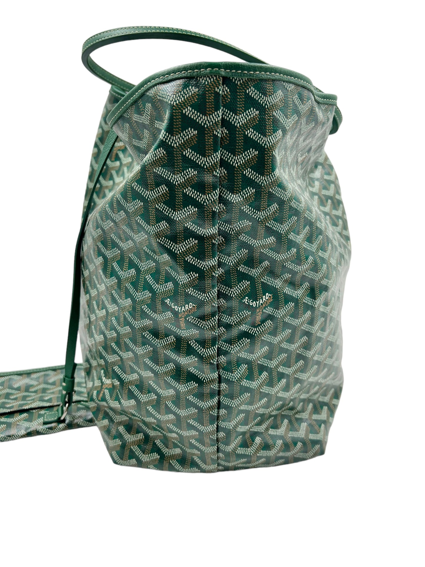 Goyard Green Goyardine Saint Louis GM Tote